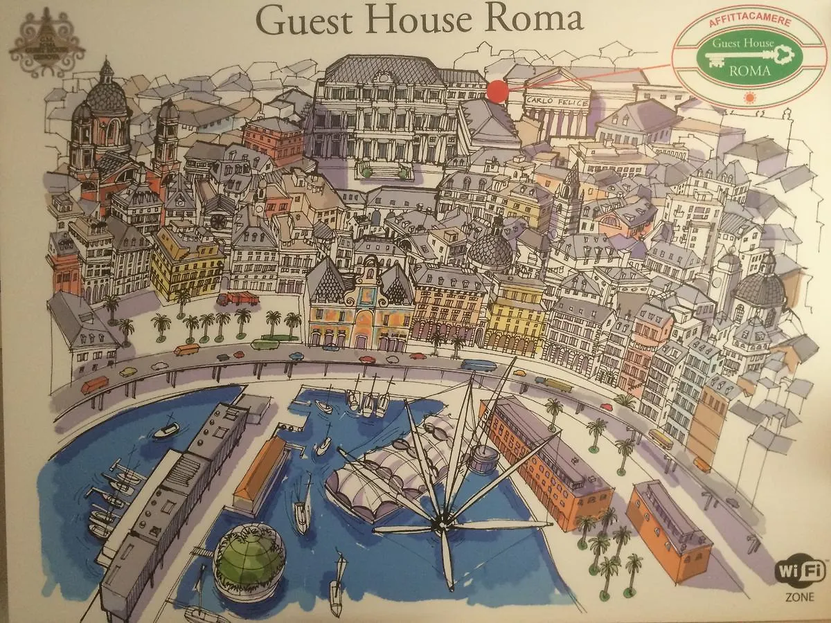 Guest House Roma Gênes Italie